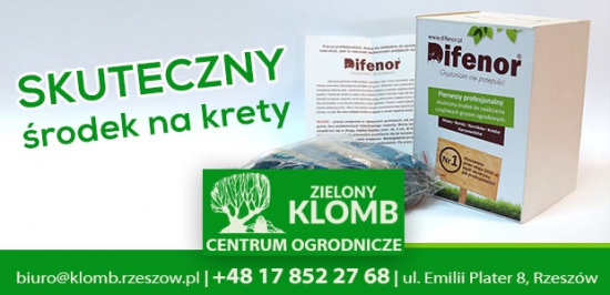 Środek na kreta Difenor - Profesjonalne zwalczane szkodników ogro