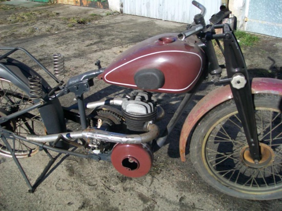 Standard Triumph Tornax PRZEDWOJENNY MOTOCYKL